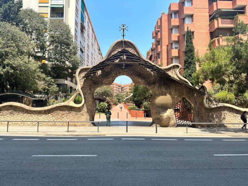 portal miralles gaudi barcelona off the beaten path