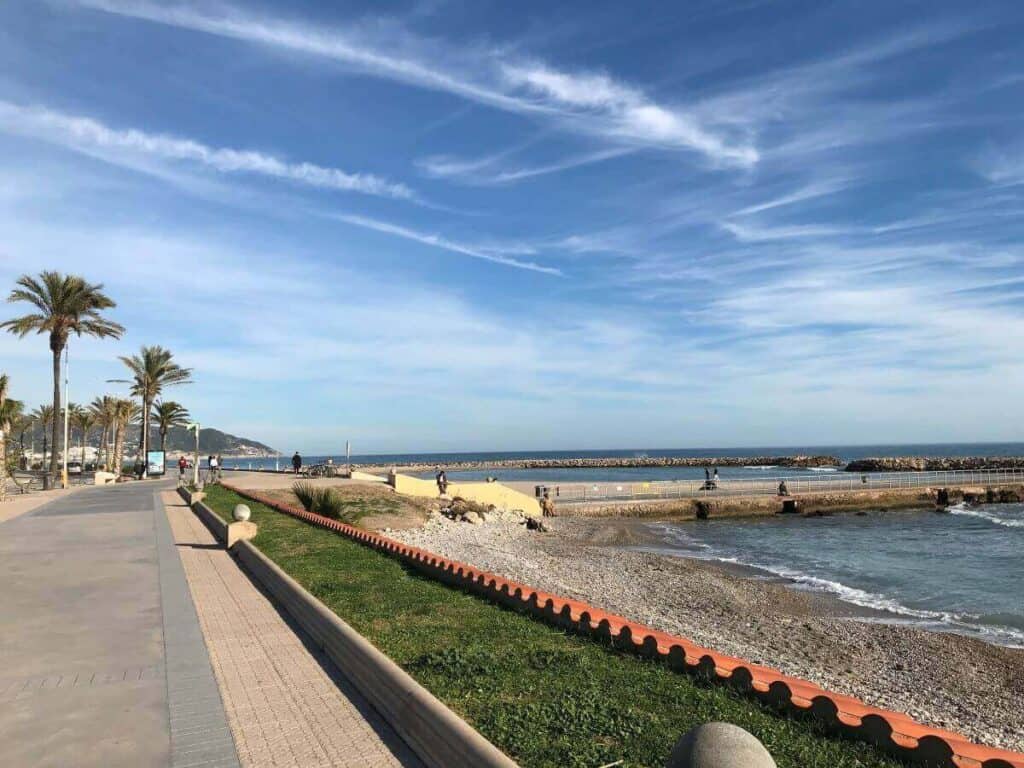 Sitges during the day