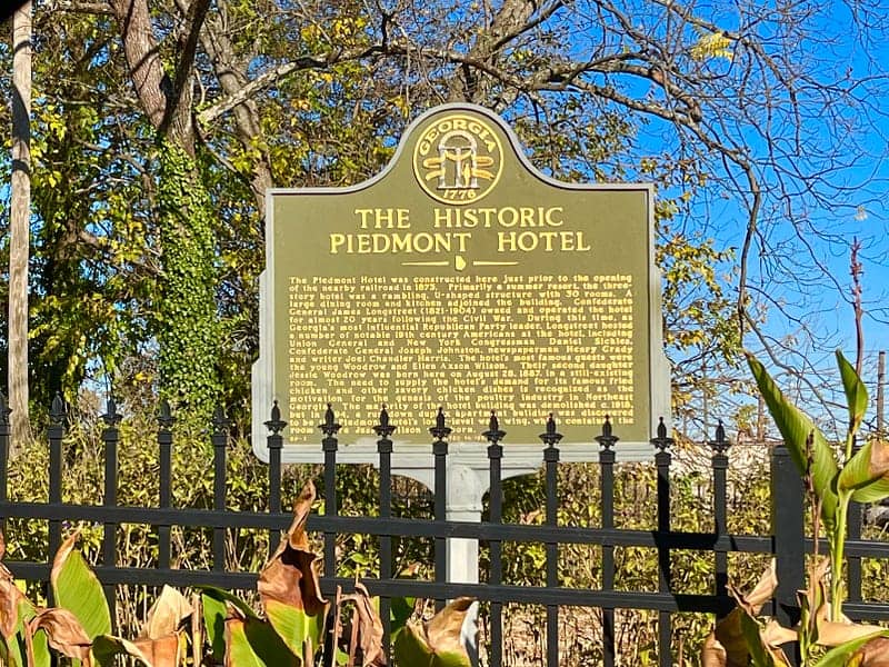 The Longstreet Society and Historic Piedmont Hotel Museum 