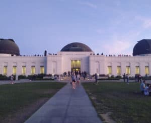Griffith Observatory in August